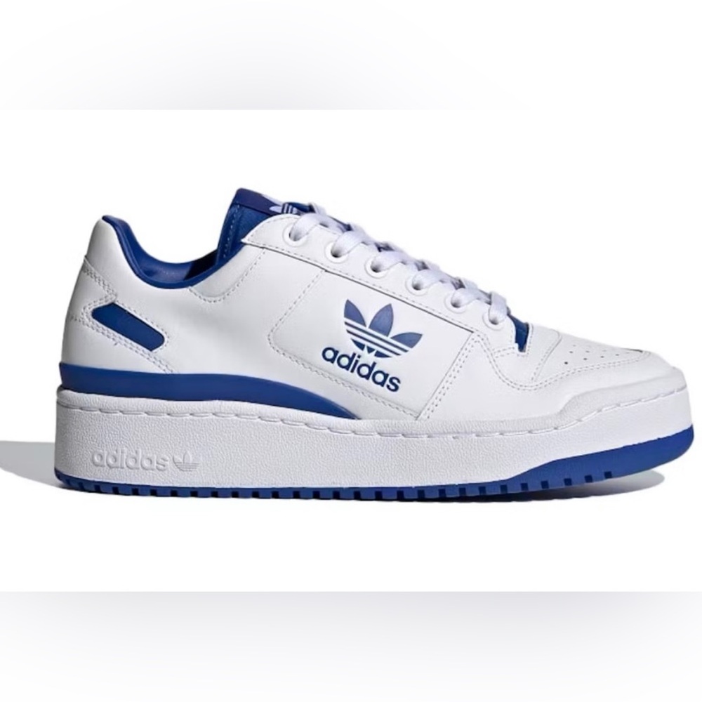Adidas Forum Bold W White & Blue Sneakers